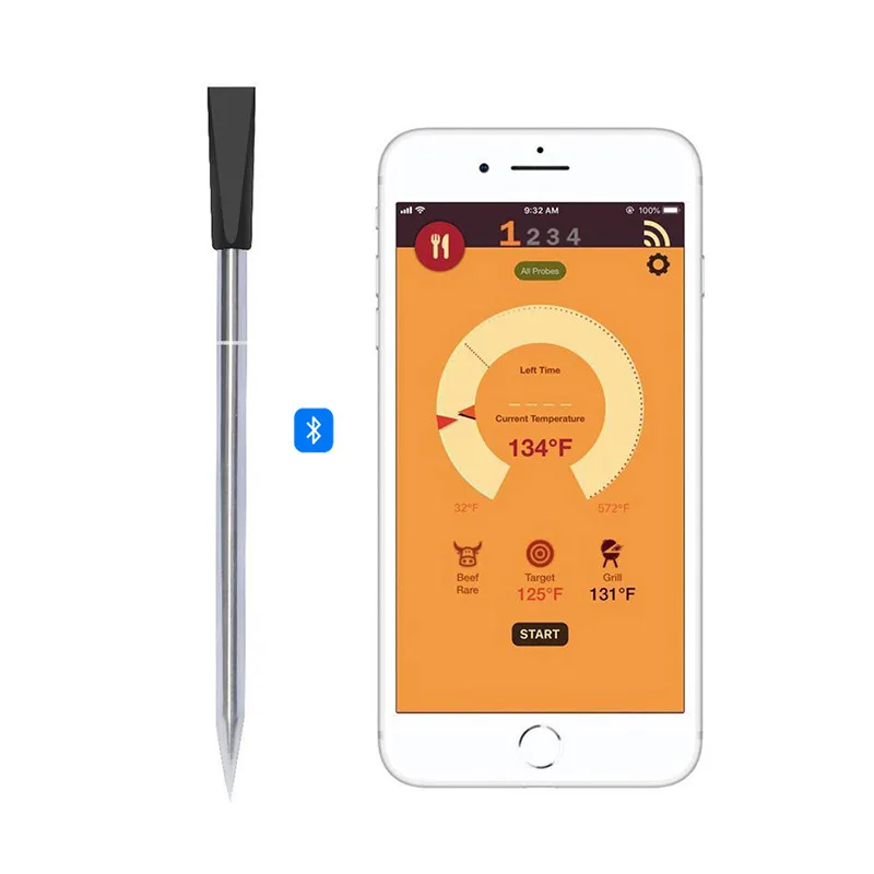 מד חום אלחוטי Bluetooth לבשר 2