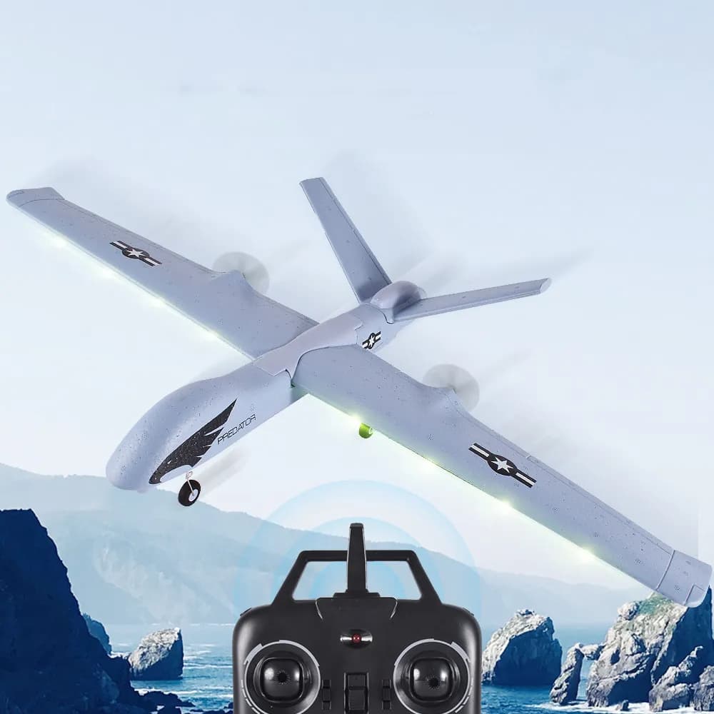 טיסן RC מקצף — כנף קבועה