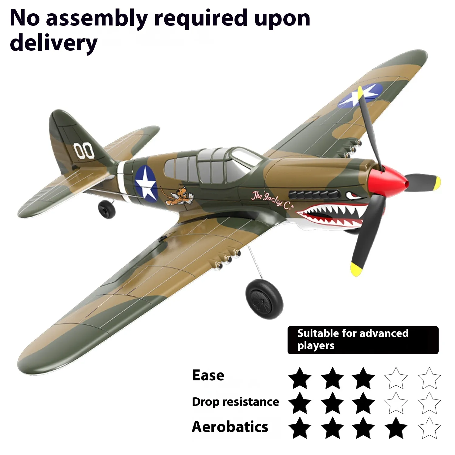 טיסן RC P-40 וורהוק