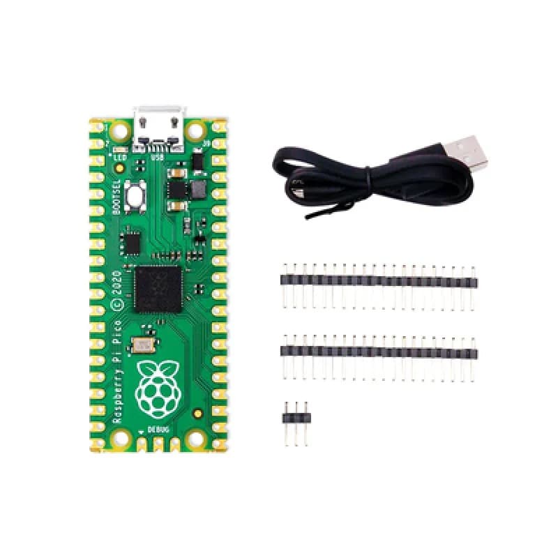 לוח פיתוח RP2040 דו-ליבתי (תואם Raspberry Pi Pico)